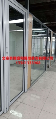 单层玻璃隔断安装