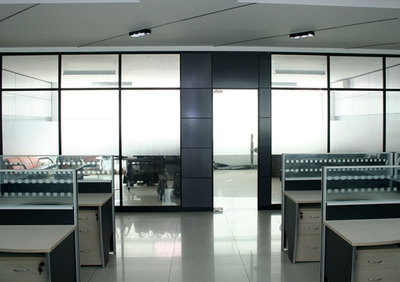 办公室固定隔断 办公高隔间